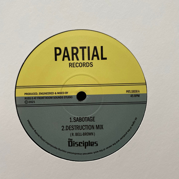 The Disciples - Sabotage / Steppers Nah Sleep 
