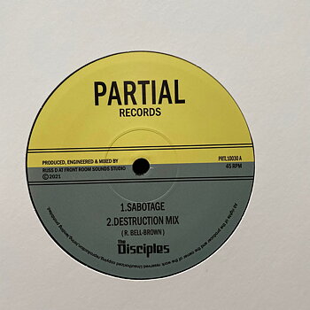 The Disciples - Sabotage / Steppers Nah Sleep 