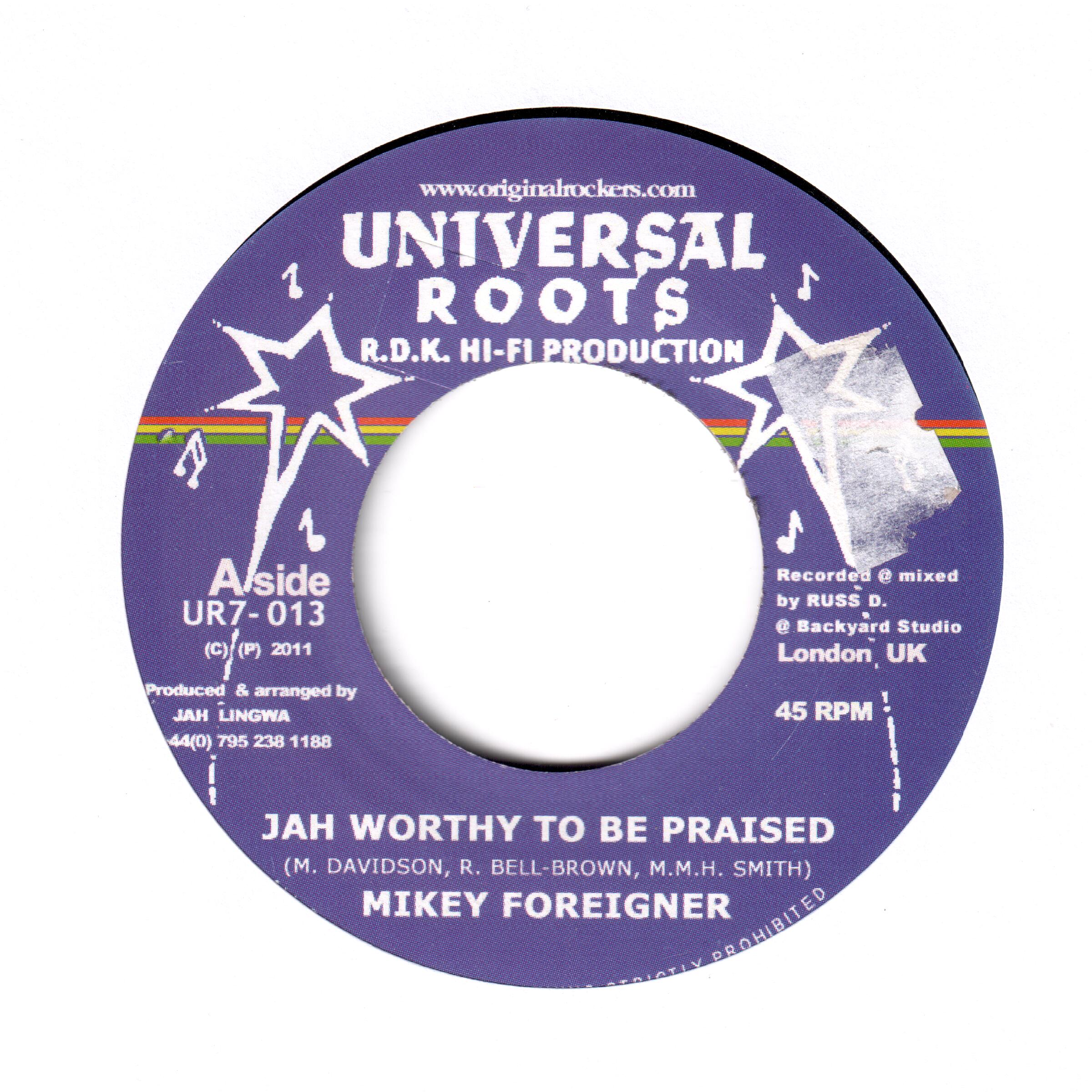 Mikey Foreigner – Jah Worthy To Be Praised