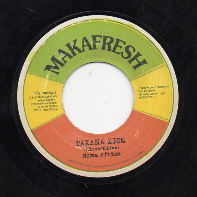 Takana Zion ‎– Mama Africa / Reggae Donkili