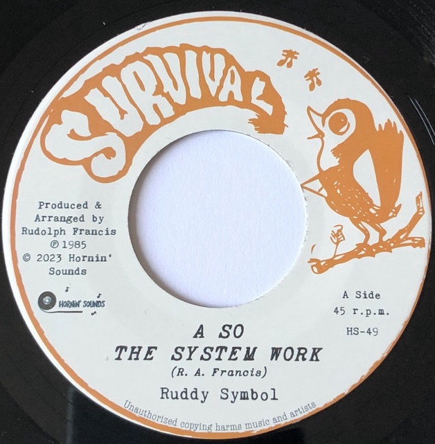 Ruddy Symbol - A So The System Work