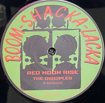 The Disciples - Red Moon Rise / Sticksman Skank