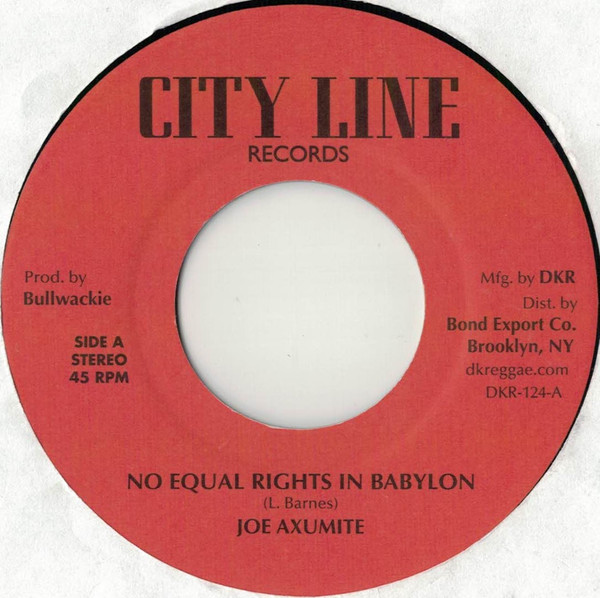 Joe Auxumite – No Equal Rights In Babylon