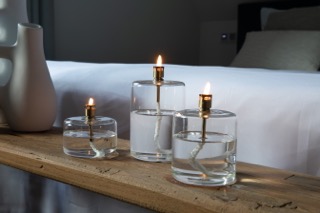 Oil lamp Cylinder Brass - M - 4