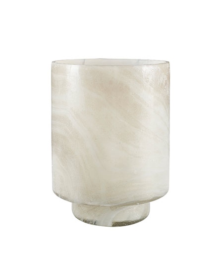 Reef ljuslykta i glas (L)