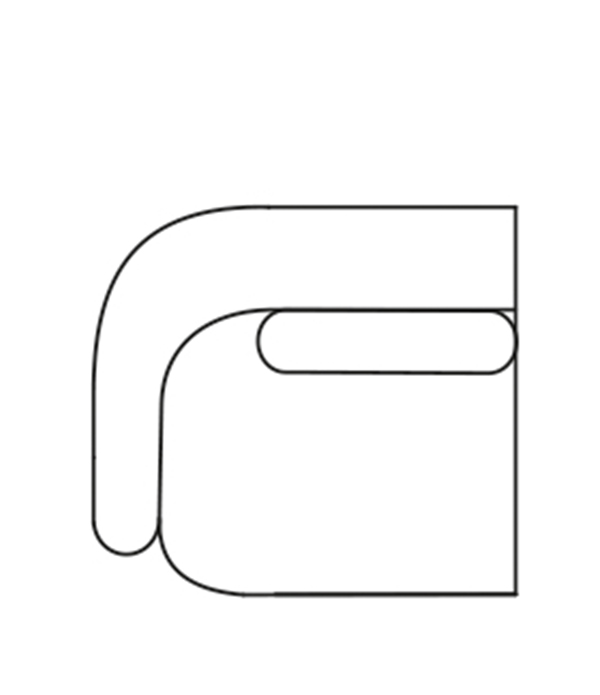 DIXON 1-sits sektion vänster