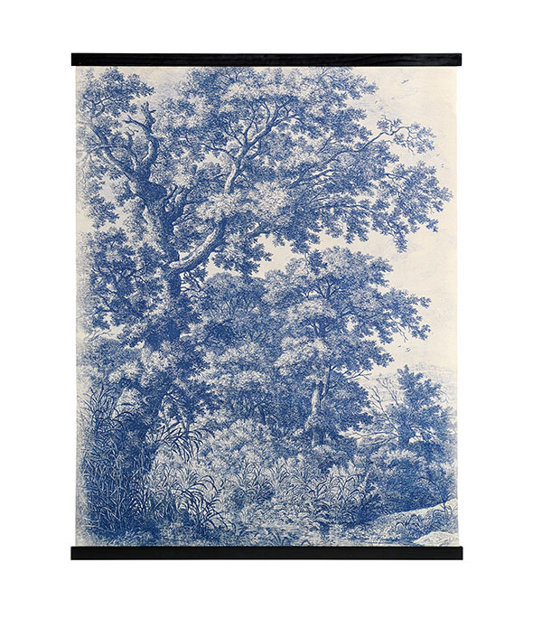 FORESTA BLU Tavla 120x150 cm