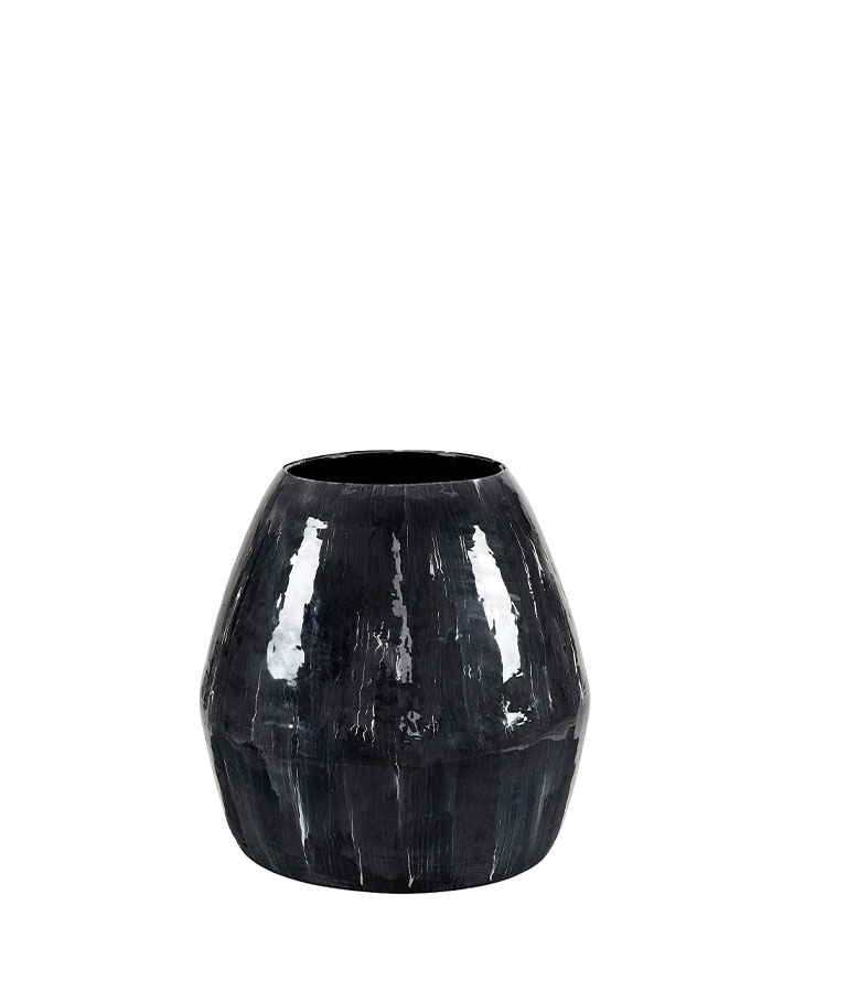 BELMONT side table/Pot in metal - 2
