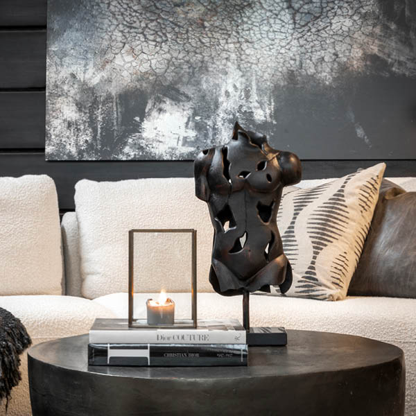 TORSO staty i metall - 3