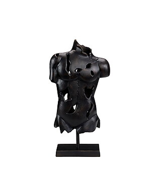 TORSO statue in metal