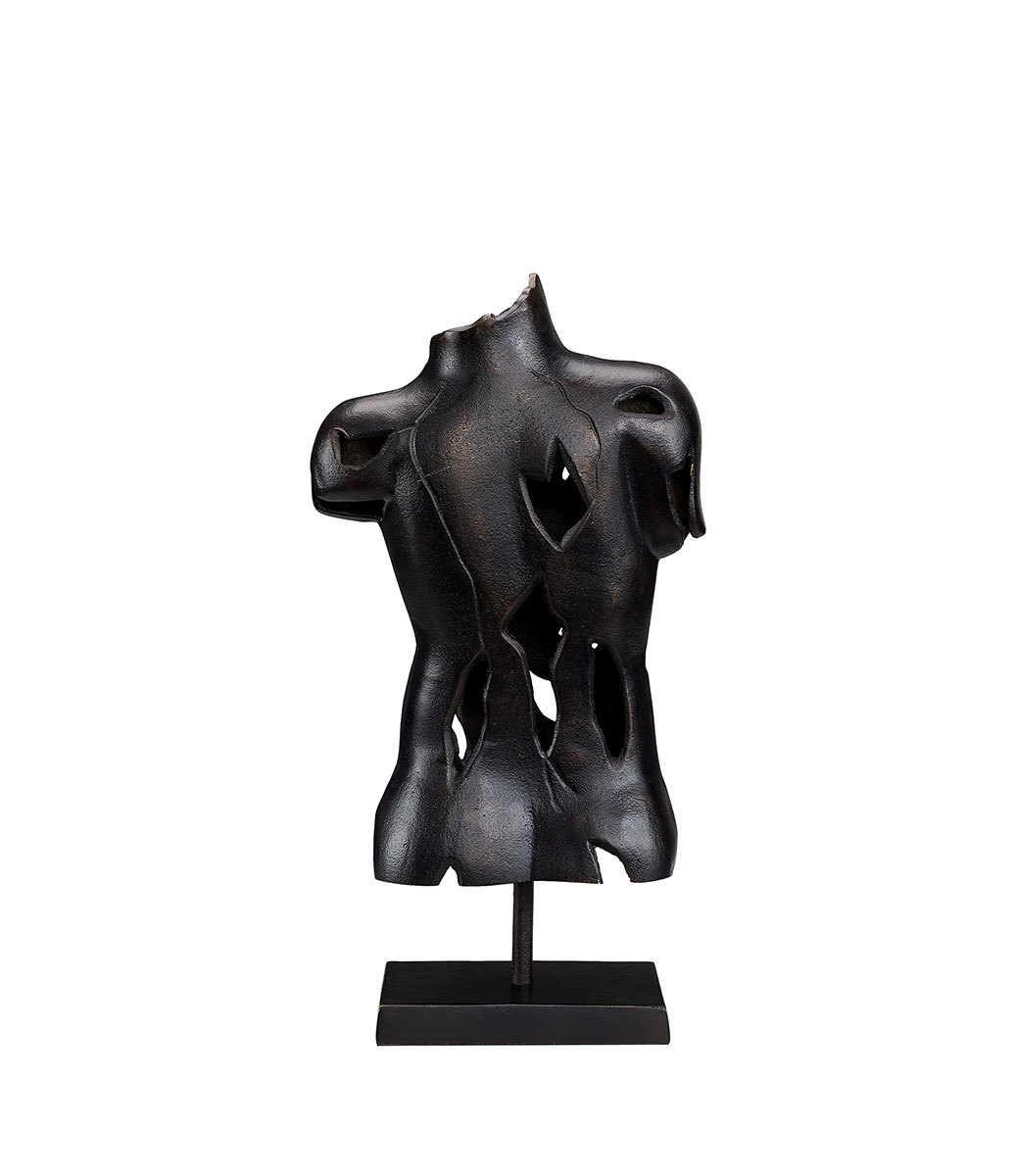 TORSO staty i metall - 2