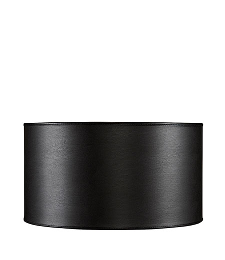 SHADE CYLINDER Leather ebony - Medium