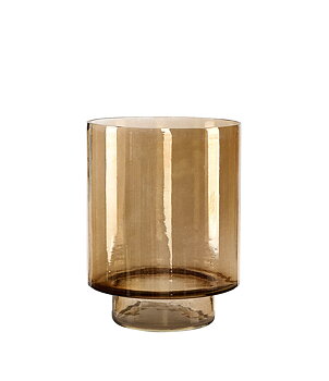 REEF candle lantern in glass (M)