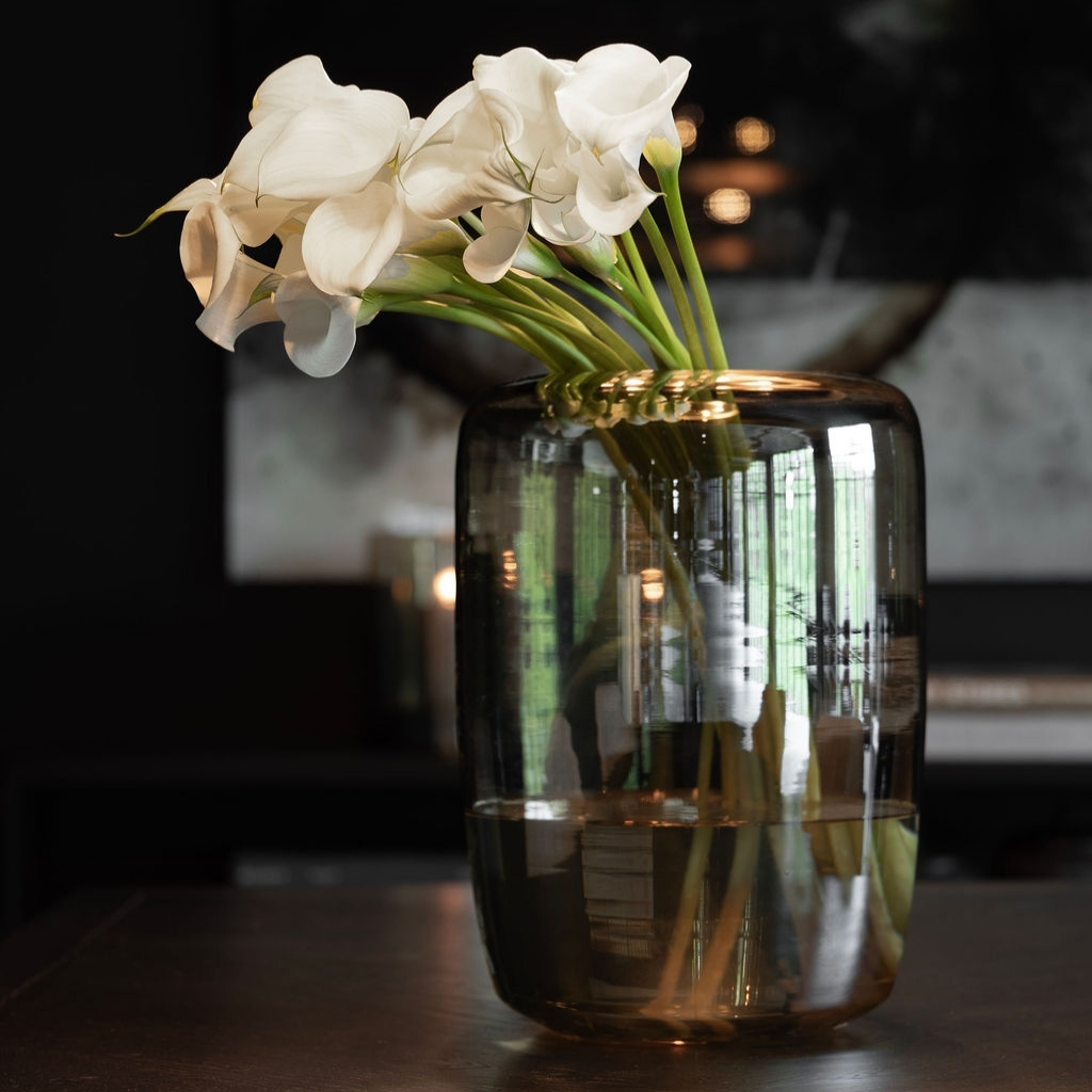 REEF vase in handblown glass - 2