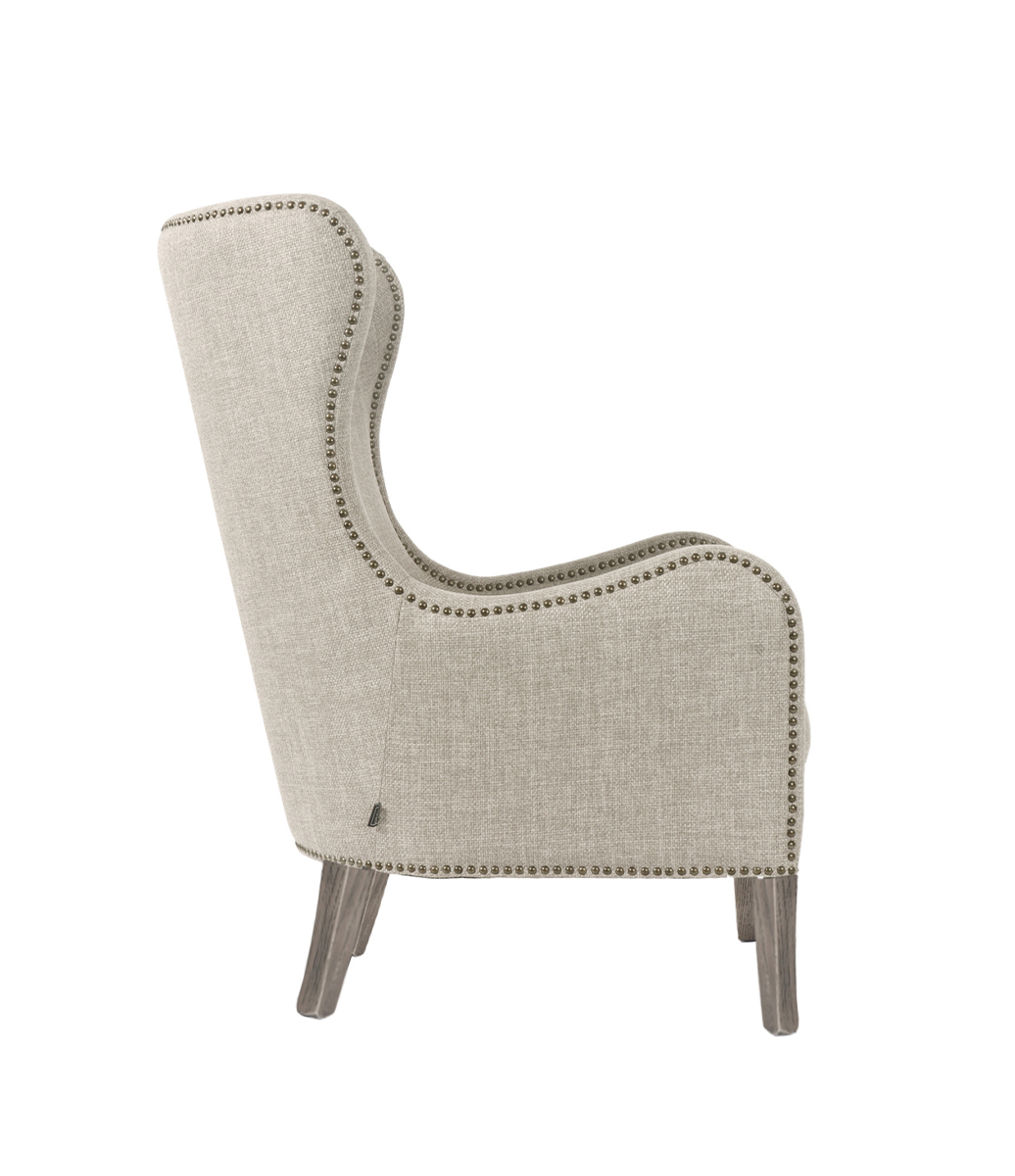 MISCHA fabric armchair - 2