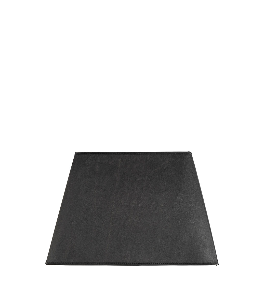 SHADE SQUARE black leather