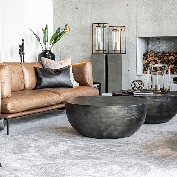 GIRO coffee table in metal - 4
