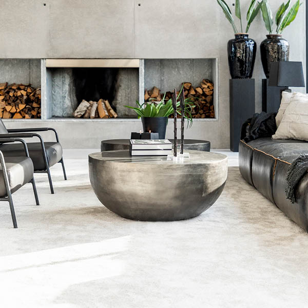 GIRO coffee table in metal - 6
