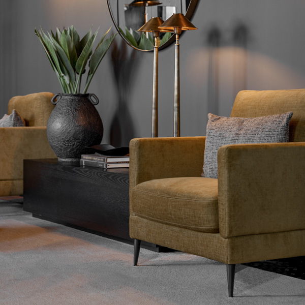 Andorra fabric armchair - 6