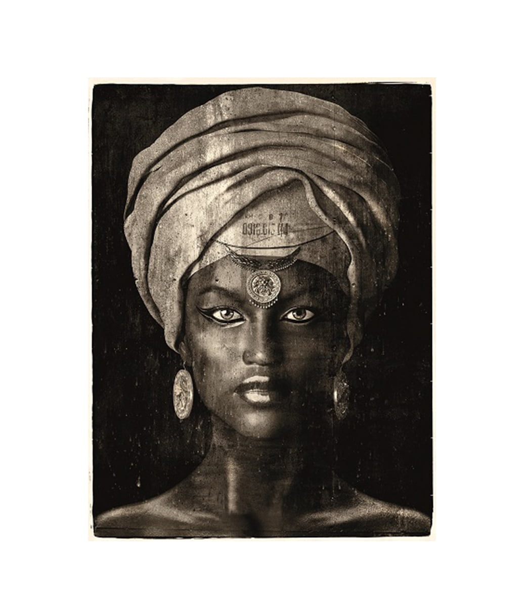 GLAMOUR GIRL SEPIA 2 fototavla - 120x180, Plexiglas