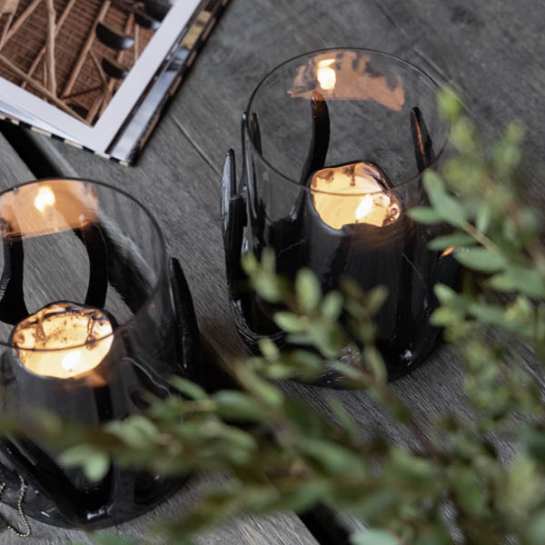 ANTLER candle lantern 18cm - 6