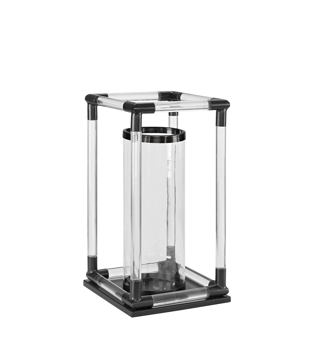 BALTIMORE lykta i metall och plexi - Large