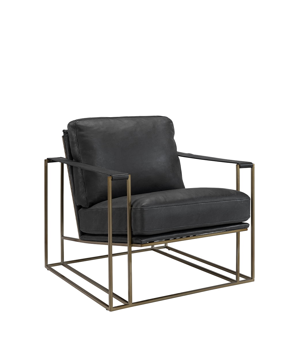 BELLAGIO skinnfåtölj