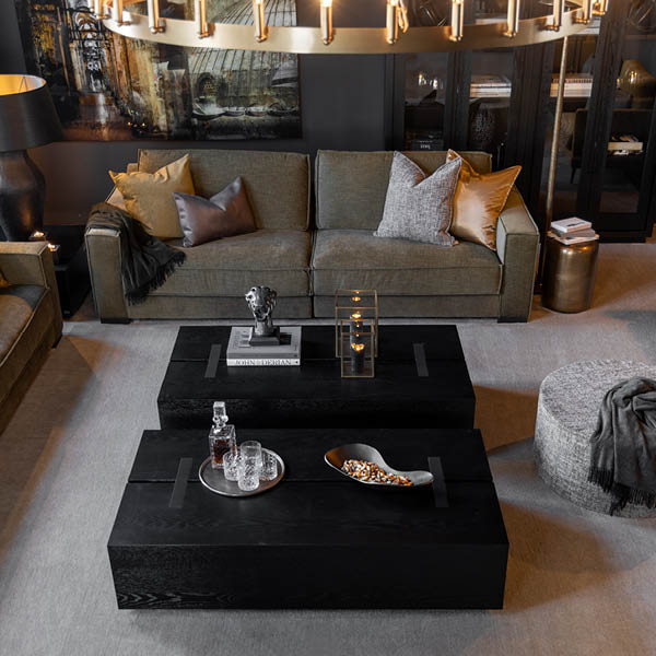 MONTANA 4-seater fabric sofa - 4