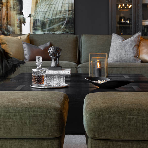 MONTANA 4-seater fabric sofa - 2
