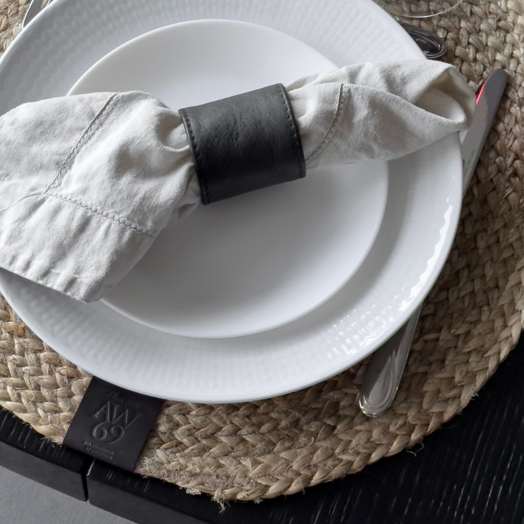 NERO 4-PACK Napkin rings - 4