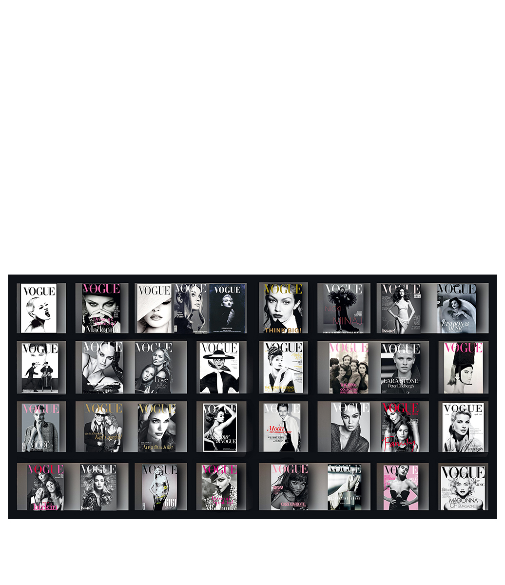 VOGUE BW BOOKS fototavla - 250x120