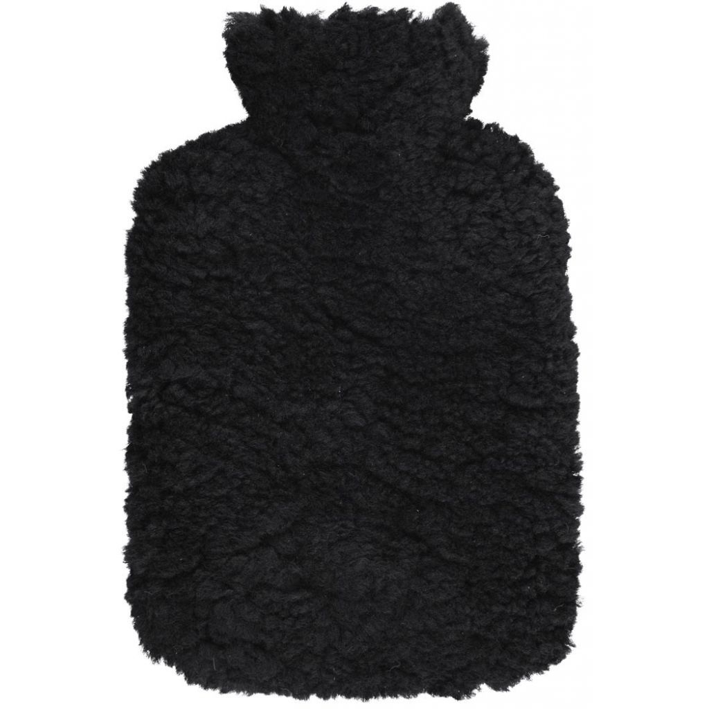  Hot water bottle of Premium Quality - Black