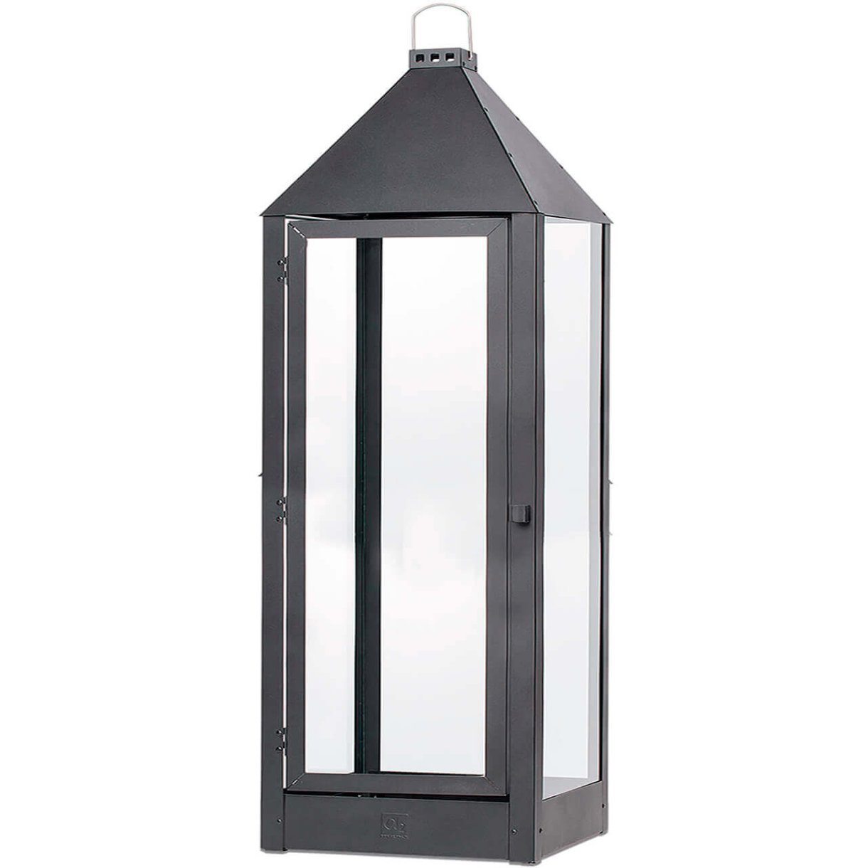 Black Mega Hightower Lantern L32xW32xH100cm