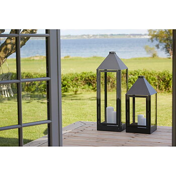 A2 Living Black Mega Hightower Lantern