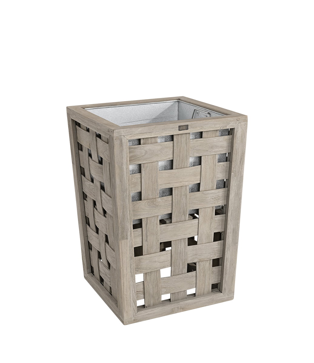 TEAK PLANT Kruka - Charcoal teak