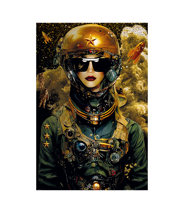 TIME TRAVELLER fototavla - 80x120, Plexiglas