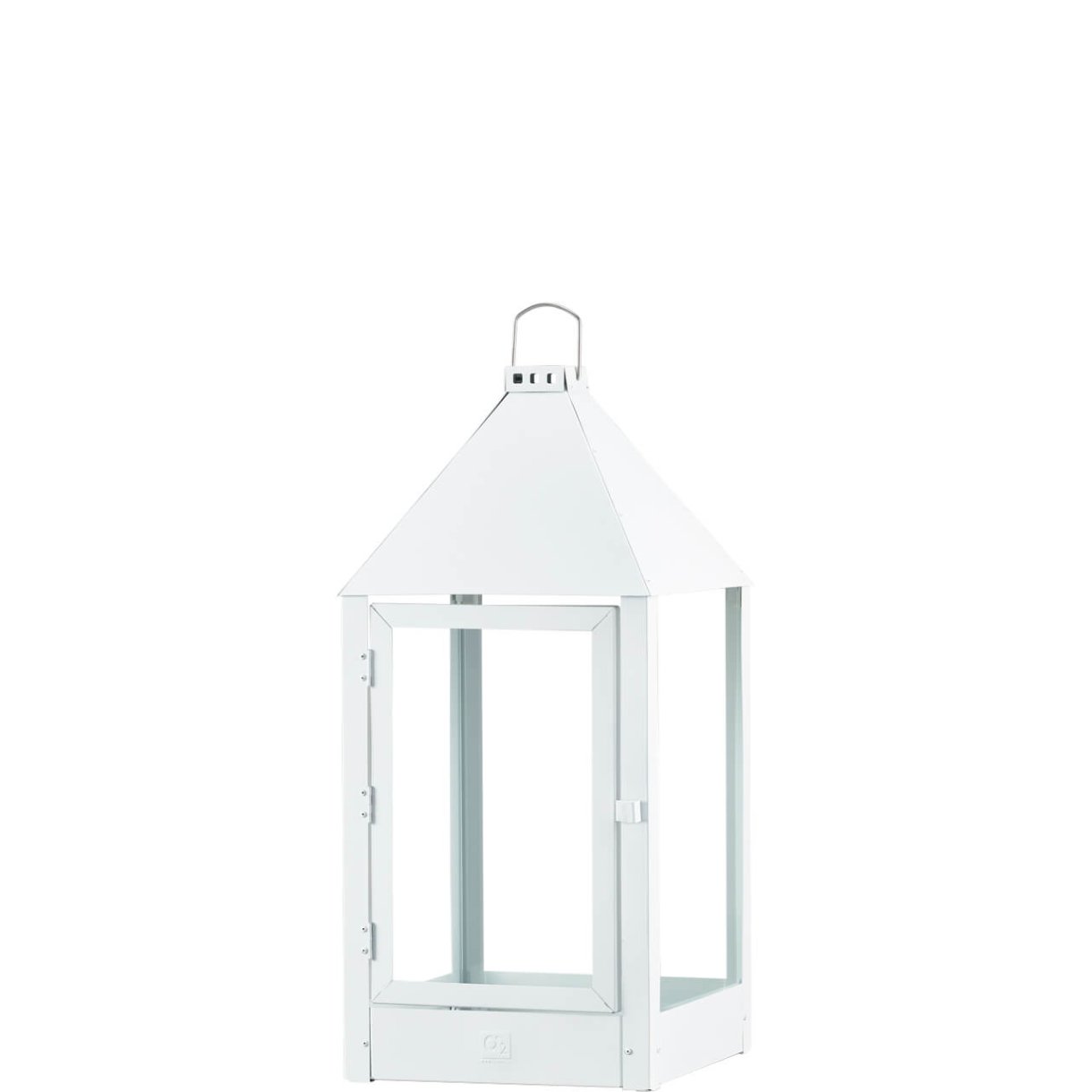 White Mega Lantern L32xW32xH70cm