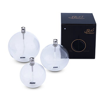 Oil lamp - Chrome - S