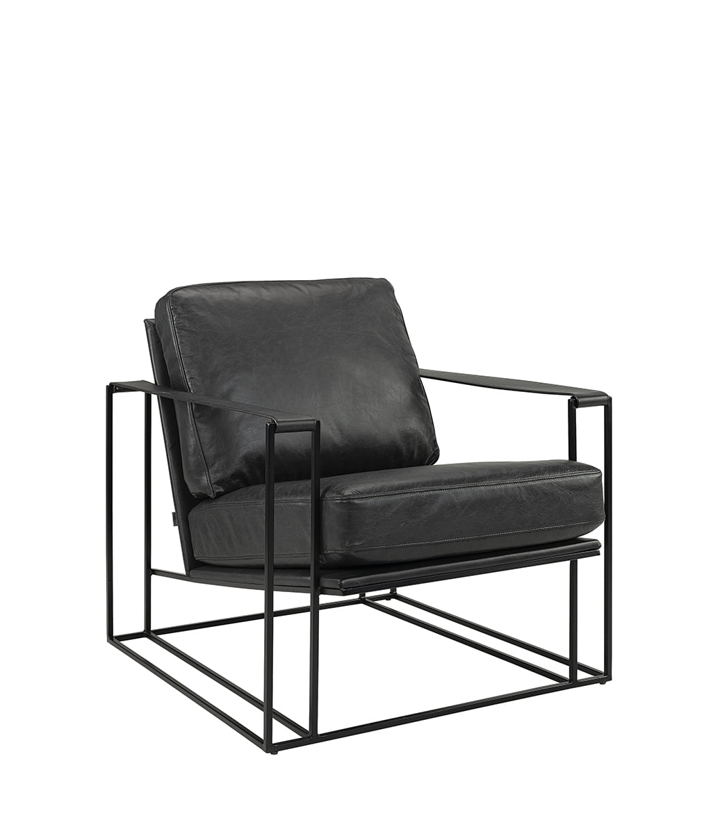 BELLAGIO skinnfåtölj