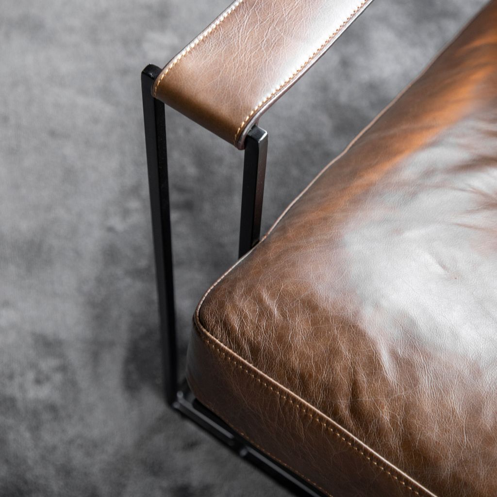 BELLAGIO leather armchair - 9