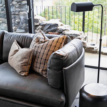 BRIOCHE leather sofa