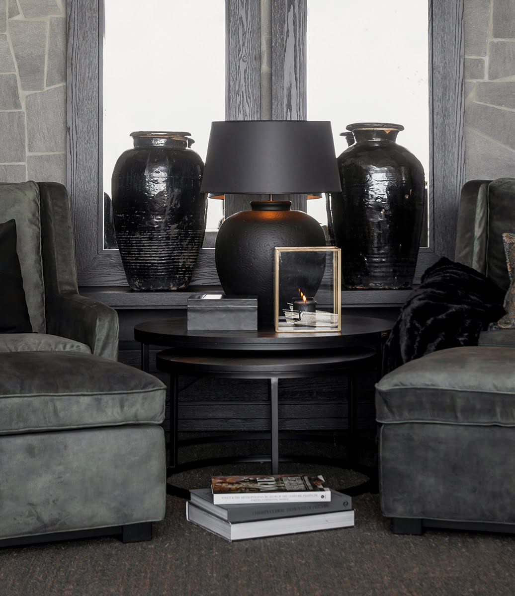 Mason Set Table Black - 2