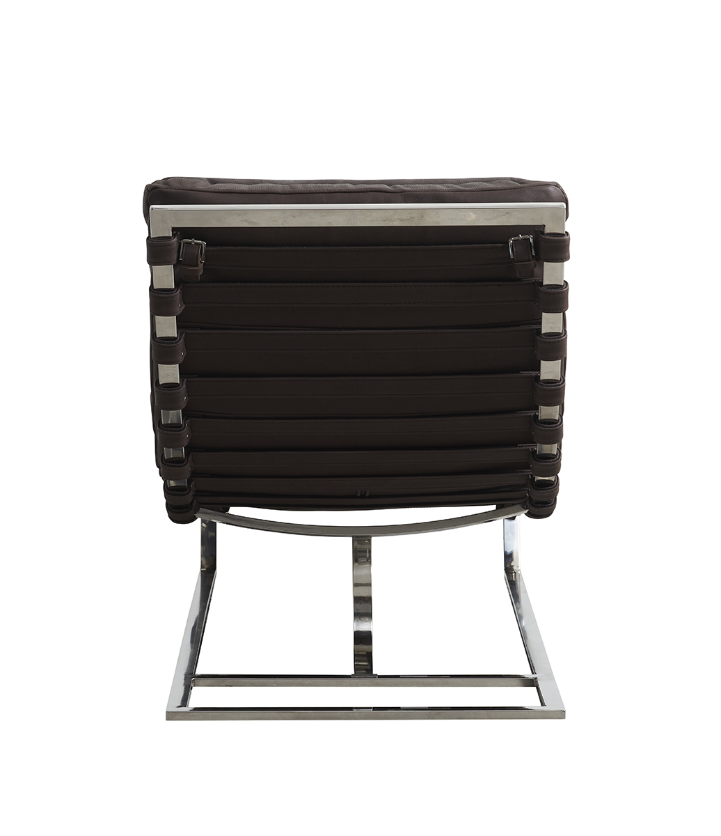 CLIFF leather chaise longue - 4