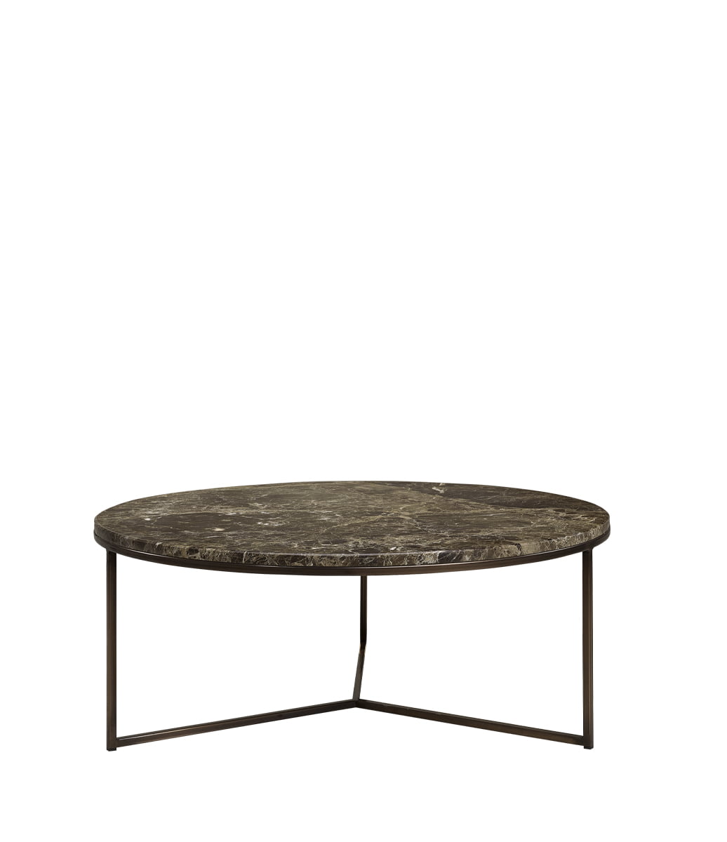 CEDES MARBLE soffbord ⌀100cm