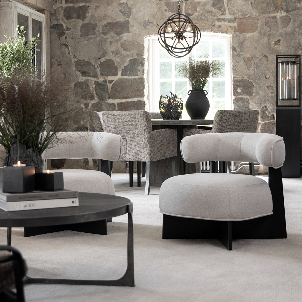 Porto fabric armchair - 4