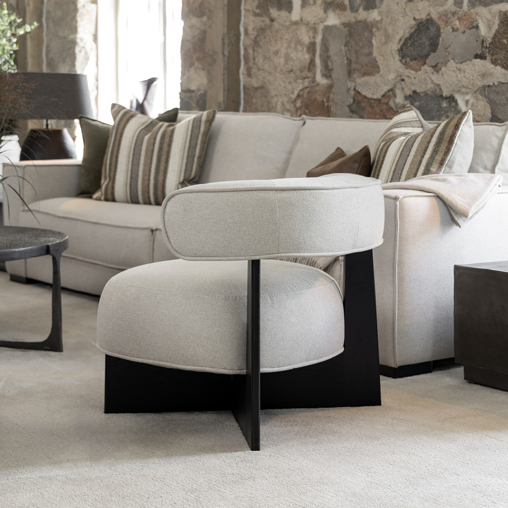 Porto fabric armchair - 2