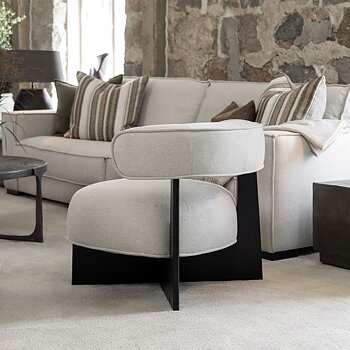 Porto fabric armchair