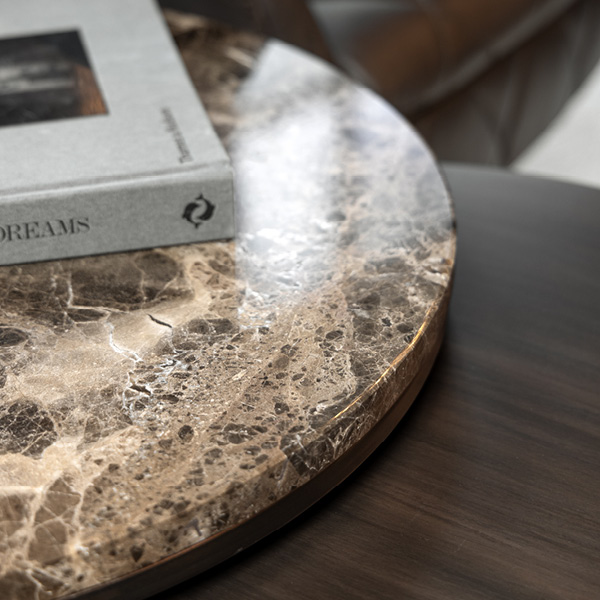 CEDES MARBLE side table ⌀60cm - 4