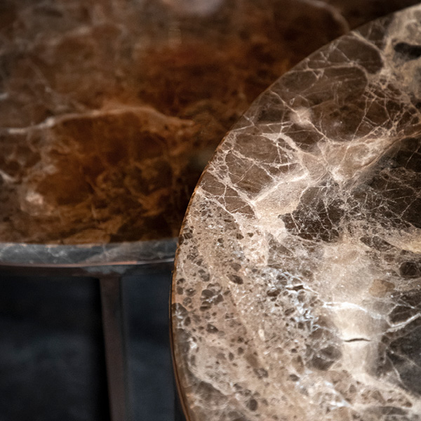 CEDES MARBLE side table ⌀60cm - 2