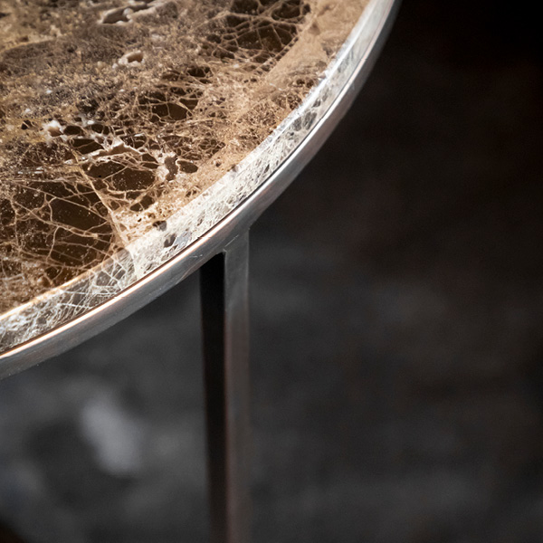 CEDES MARBLE side table ⌀60cm - 3